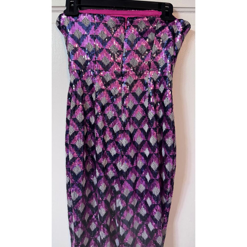 Ramy Brook Ramona Geometric Sequined Jumpsuit Size XS-S - Picture 9 of 13